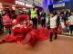 The Red Dragon Centre's Chinese Lion for Chinese New Year
