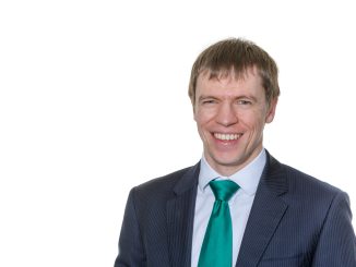 Man standing in front of a white background