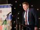 Andrew Gibson, chairman of Lord’s Taverners Wales speaking at their 2024 Christmas lunches.