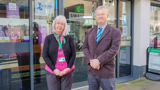 Swansea Building Society celebrates long-serving employee’s 35-year milestone.