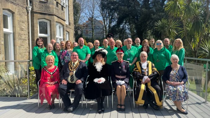 Popham Kidney Support receives The King's Award for Voluntary Service.