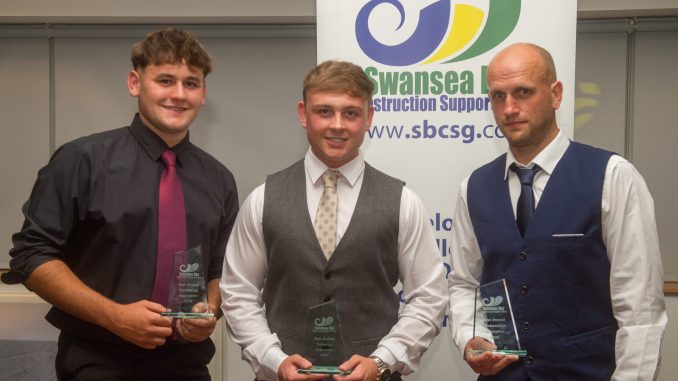 (Left to right): Overall Winners - Kian Godsall, Cory Westermark and James Swain.