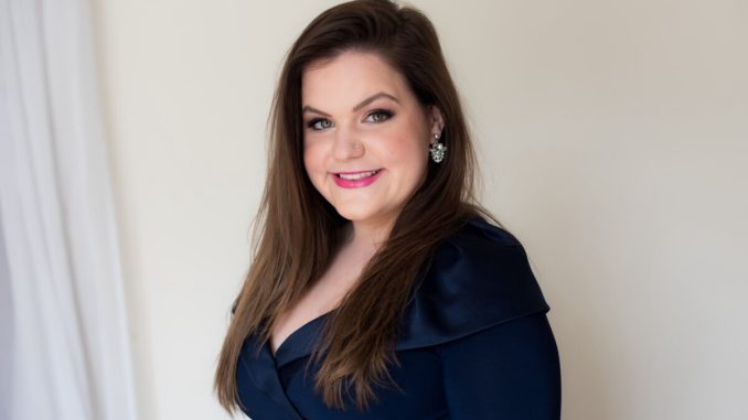 Guest soloist and Welsh soprano, Jessica Robinson.